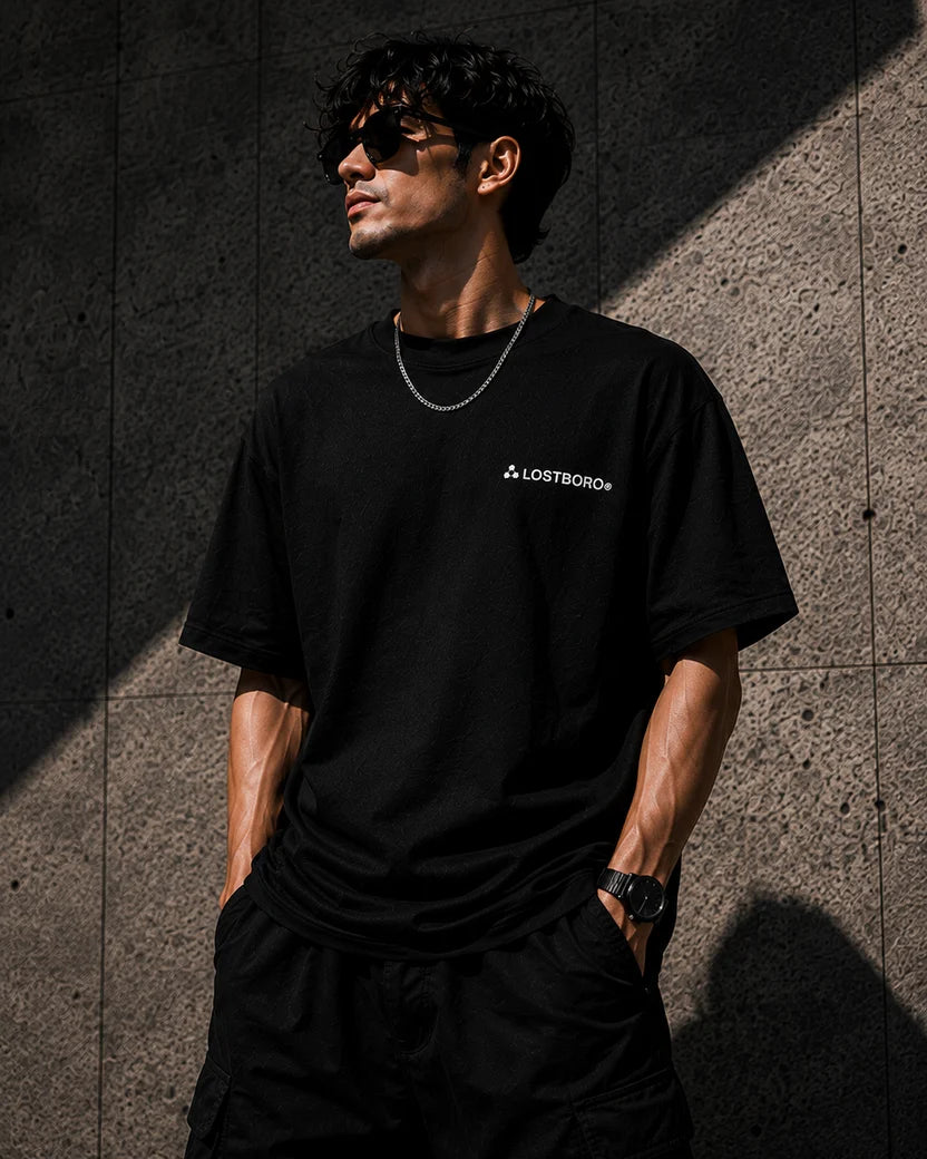 NewYork Marble Unisex Oversized T-Shirt