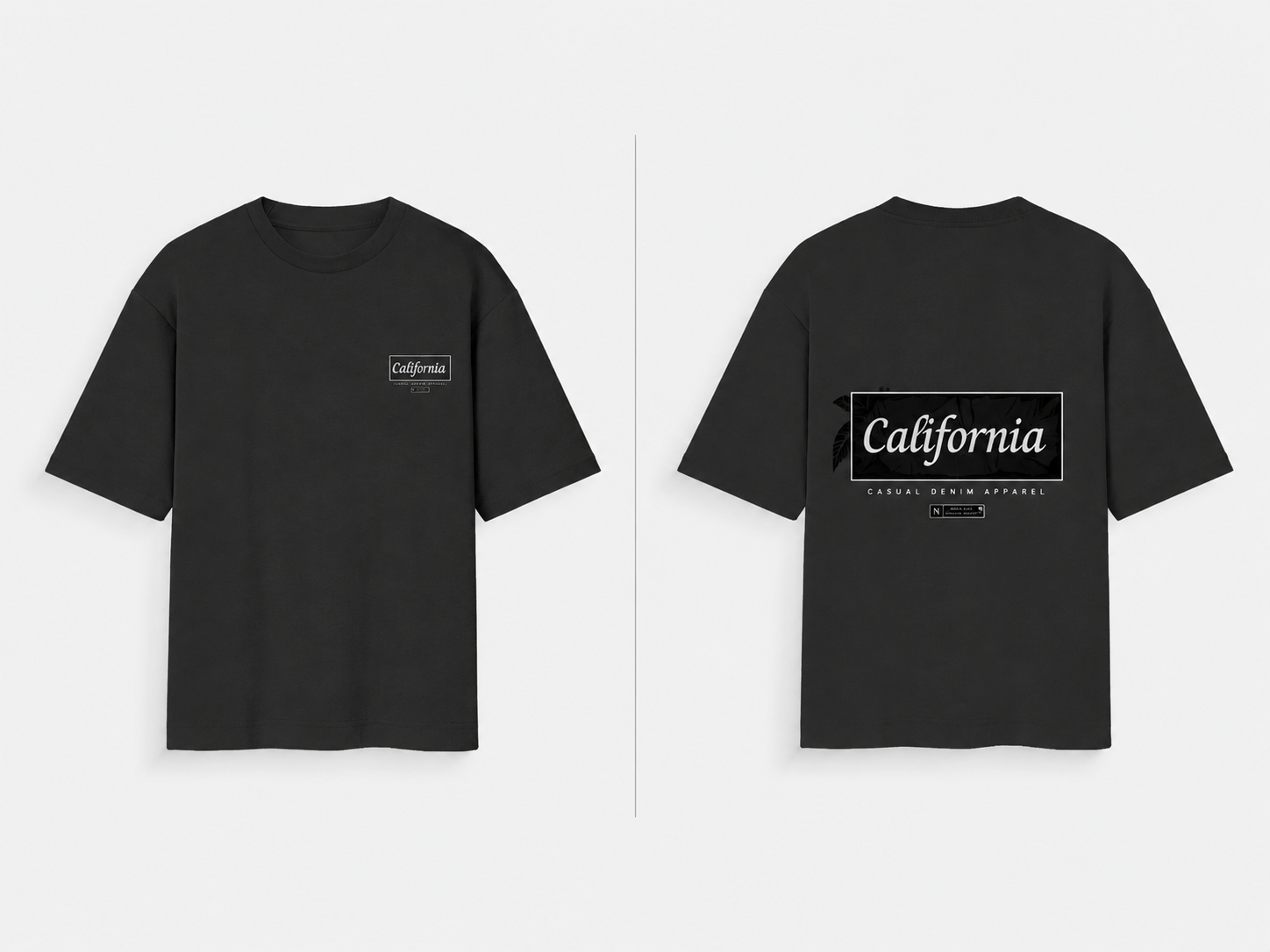 California Minimal Oversized Tee