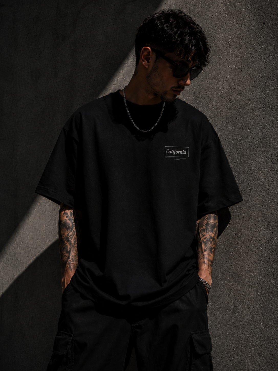 California Minimal Oversized Tee
