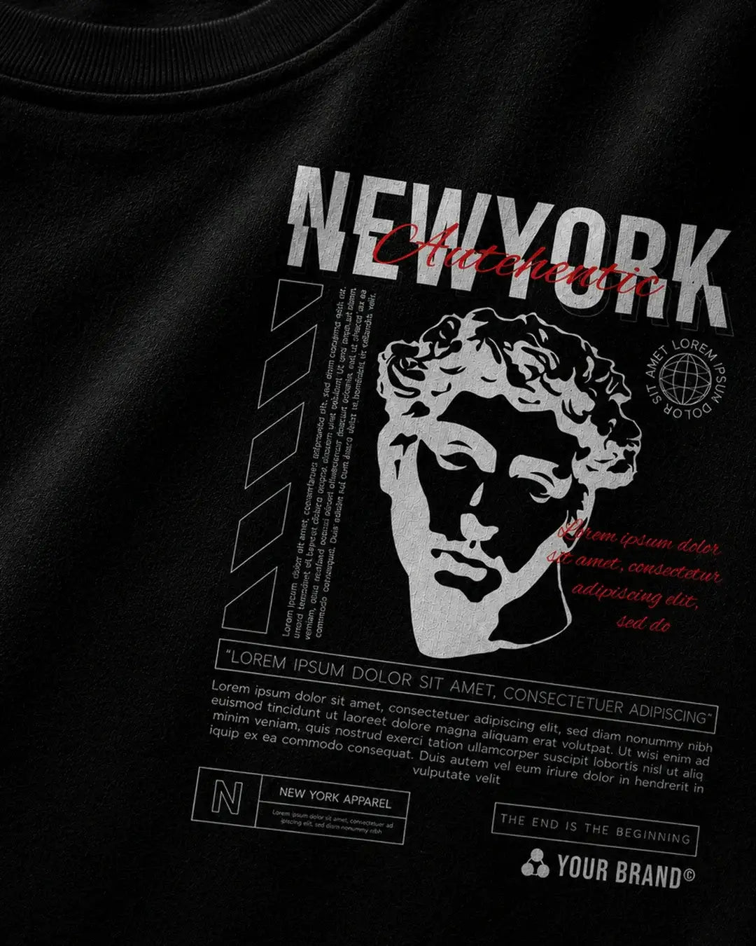 New York Phantom Oversized Tee